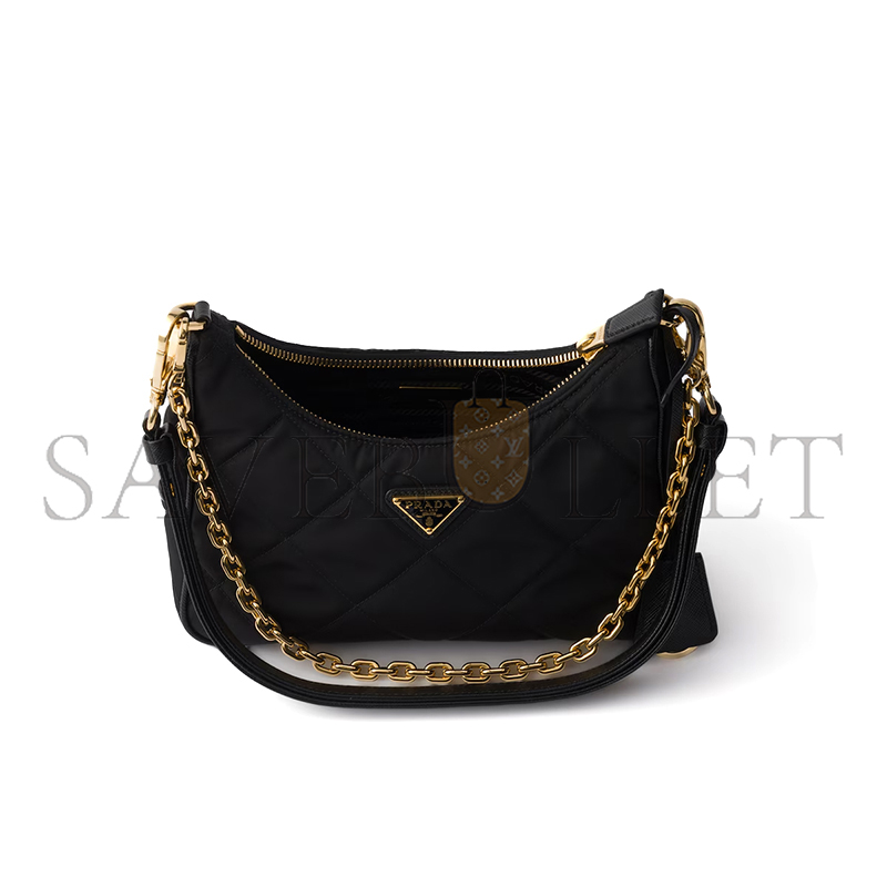 PRADA RE-EDITION QUILTED RE-NYLON MINI BAG 1BC204 (22*18*6cm)